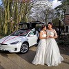 Falcon Tesla Wedding Cars